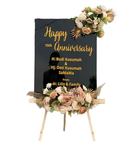 Papan Bunga Akrilik Peneket